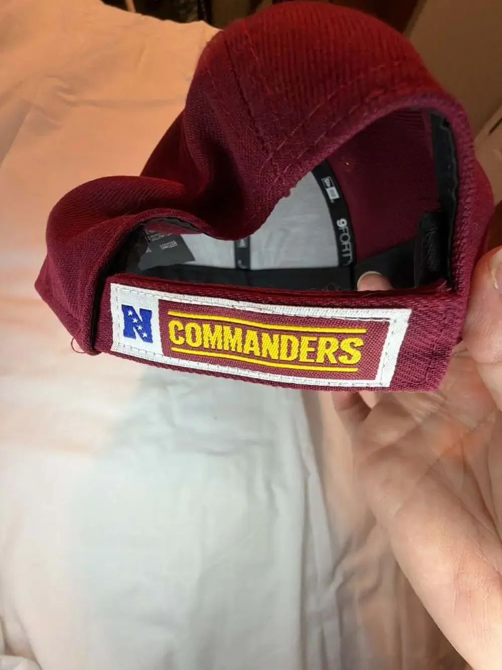 New Era NFL Washington Commanders 9FORTY Adjustable Cap